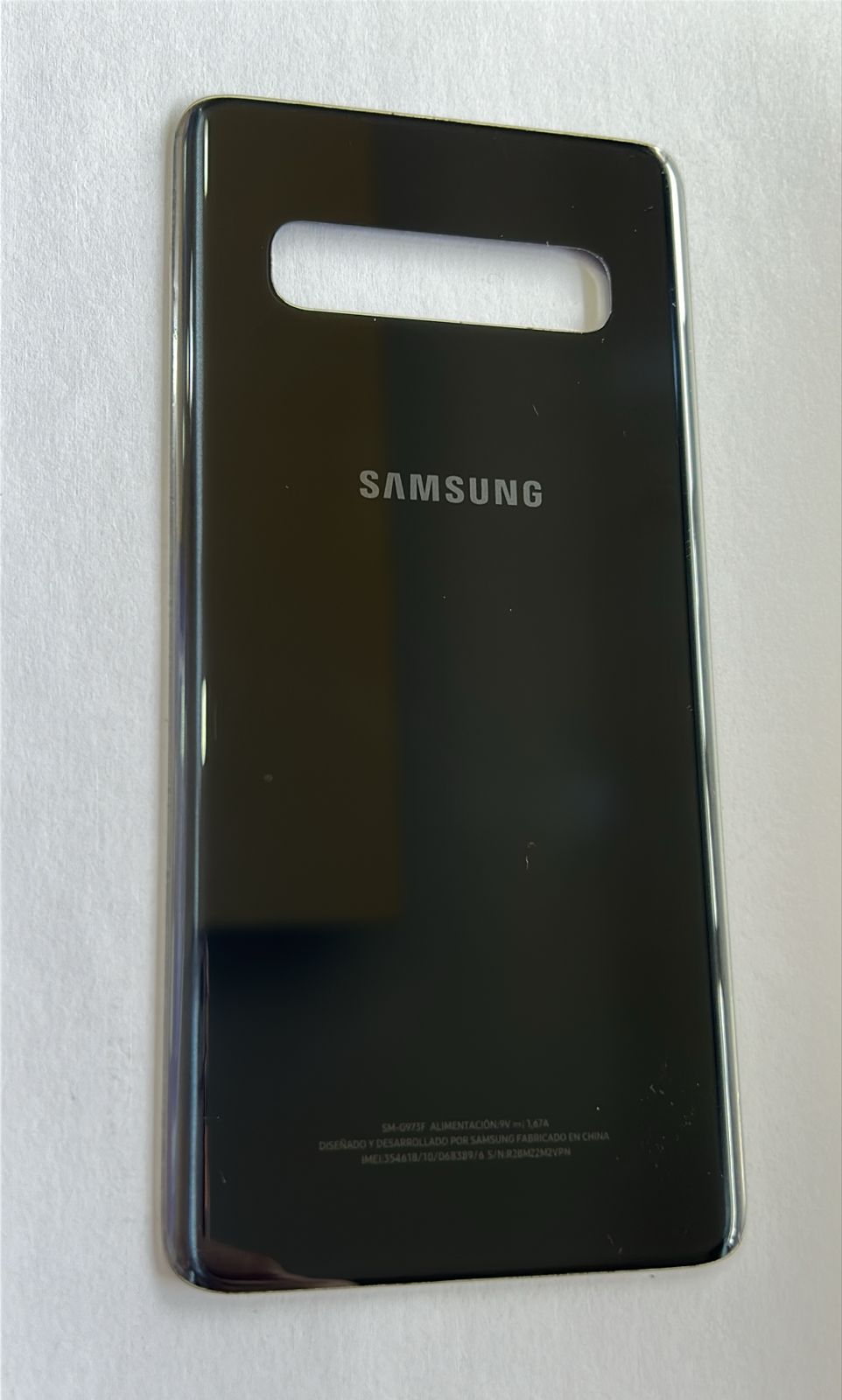 Tapa Samsung S10 negra 